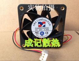 Original FH2460-A2053E 24V 0.30A 6CM 6025 3 line cooling fan
