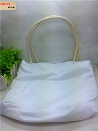 Fashion DIY Sublimation Blank Shopping bag For Heat Transfer printing handbag/single shoulder materials
