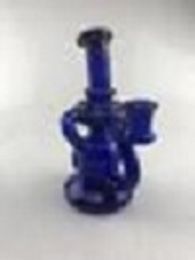 Small backwater glass hookah, oil rig smoking set pipe bong, 14mm joint, price concessions