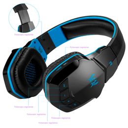 KOTION EACH B3505 Wireless Bluetooth 4. 1 Stereo Gaming Headphones Headset Volume Control Microphone HiFi Music Headsets game 1PC/LOT