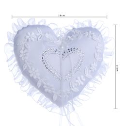Shop White Wedding Ring Bearer Pillow Uk White Wedding Ring