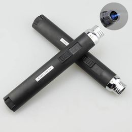 Refillable Pencil Jet Torch Cigarette Cigar Butane Gas Lighter 1300 Degree flame Welding Soldering torch Protable Camping tool