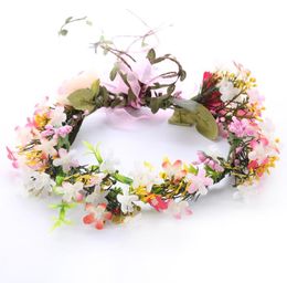 New fashion coloured garlands, photo Modelling accessories, bride styling headwear accessories, bridal ornaments