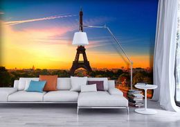 HD France Paris Eiffel Tower natural landscape background wall wallpapers for living room