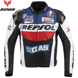 DUHAN Motorcycle Jackets moto GP REPSOL motorbike Racing Jacket Top Quality OXFORD Riding Jersey