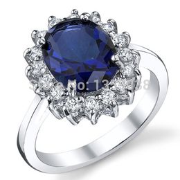 ashion Jewellery Royal Jewellery birthstone 5A Zircon stone Sterling Silver 925 Ring Wedding Band Ring Sz 5-10 Free shipping Gift