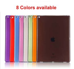 Tablet Case for iPad 2/3/4 Mini 1/2/3/4 Air Air2 Pro clear TPU case brand new DHL Free
