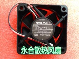 NMB-MAT 2410RL-01W-B19 5V 0.11A 6025 6cm 3 line copier silent fan