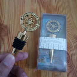 Bar Tools "Our Adventure Begins" Bottle Stopper Party Souvenir-Wedding Favor Gift And Giveaways For Guest