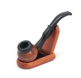 Curved teapot Modelling short pipe, circulating Philtre rubber, tobacco shredding, magnet suction solid wood pipe