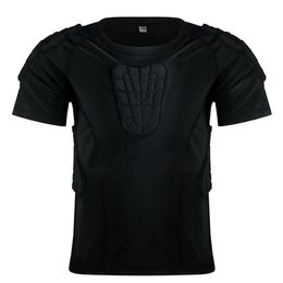 Mounchain Sports Koruyucu T-Shirt Omuz Geri Koruyun Kaburga Göğüs Koruyucu Takım Your Boys Sports Faaliyetleri