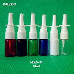 10ml Medical Empty Refillable Nasal Mist Spray Bottle, 10cc Fine Pharmacutical Atomizer Spray Bottles 100sets