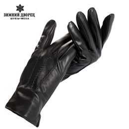 Sell well Gloves men ,Genuine Leather,leather men gloves,mens black gloves,Warm lined,Leather gloves men, Free shipping