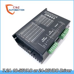 Stepper motor driver cintroller DM860 microstep motor brushless DC motor shell for 57 86 Nema23 Nema34