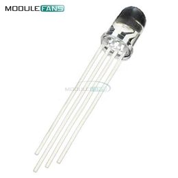 light emitting diode is UK - 50Pcs Multicolor 4pin 5mm RGB Led Diode Light Lamp Tricolor Round Common Anode LED 5 mm Light Emitting Diode