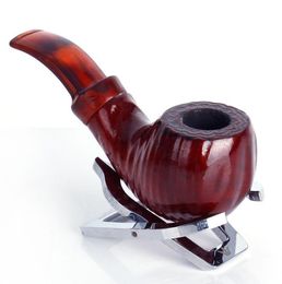 High end air hand solid wood pipe tobacco pipe