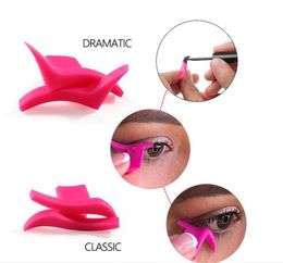 Free DHL 1Pair Cat Eyeliner Template Stencil Models Professional Makeup New Wing Style Kitten Large Size Cat Eye Wing Eyeliner Stamps gift