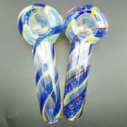 Colorful Glass Smoking Pipe Hand Pipe Variety Patterns Handmade Great Product High Quality Decorate Beautiful Colour Unique Design