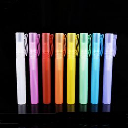 Travel Portable Perfume Spray Bottles Empty Cosmetic Containers 10ml Perfume Empty Atomizer Plastic Pen LX1164