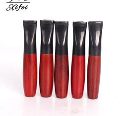 Rosewood exchange core, smooth faced cigarette holder, solid wood wood cigarette holder, mahogany cigarette fittings