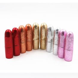 Bullet Shape Empty Lipstick Tubes Homemade Lip Balm Tube Packaging Material Inner Diameter 12.1mm fast shipping F322