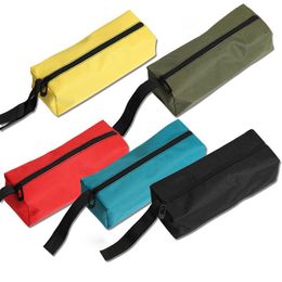 Utility Waterproof Hand Repair Tool Bag Zipper Hardware Storage Toolkit Make Up Fishing Travel Cosmetic Organiser QW8342
