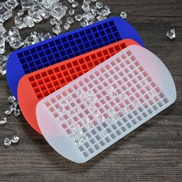160 lattice silicone small cube Crushed ice mold Creative Kitchen tools 6 colors