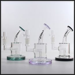 Hookahs mini toro glass bong oil rig water bongs colors female 14.5mm bubbler with glass bowl