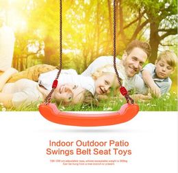 Home Children's Swing Seat Outdoor Children Rocking Chair Swing Hammock Strong Safety Anti-slip Swing Colorful Recreation Fitness