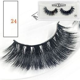 3D Faux Mink False Eyelashes 9 Styles Makeup for Eyes Natural Long Thick Fake Eye Lashes Beauty Tools