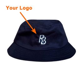 Custom bucket hat 100% cotton material men fitted cap popular garment accessories small order outdoor sport fishman