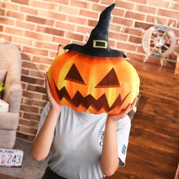 New Arrival One Piece Pumpkin Plush Toys Halloween Cotton Stuffed Toy Home Pumpkin Cushions Sofa Sleeping Pillow 7 Style