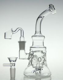 hot glass bong recycler bongs oil rig diamond glass pipe