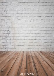 white brick wall photography backdrops wooden floor photo background baby shower new born baby professional photography
