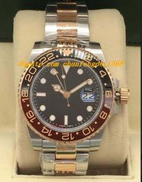Luxury Watches II 126711 Stahl/Roségold Full Set Mai 2018 New Ceramic Bezel Automatic Fashion Brand Men's Watch Wristwatch