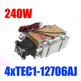 Freeshipping DC 12V 240W semiconductor refrigeration cooling water-cooled air conditioning Movement TEC1-12706