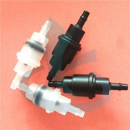 50pcs printer ink valve eco solvent inkjet printer parts single side ink valve one way ink valve (for tube with ID:3mm)