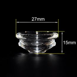 Thick Glass Bowl for Silicone Smoking Pipe hand pipe silicone bong smoke accessory