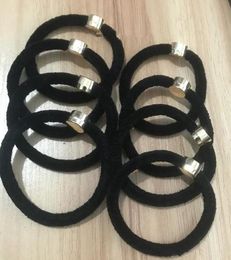 good quality ties with metal decoration hair rope velet classic pattern 10pcs a lot VIP GIFT