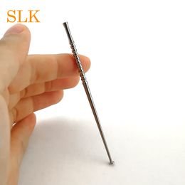 Electronic cigarette GR2 pure 90 mm to 122 mm Titanium Nails wax Dab tool stainless steel cheap price dab carving tool