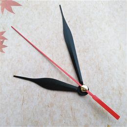 Wholesale 50PCS Black Metal Clock Arrows for Mechanism with Red Second Hand DIY Repair Kits