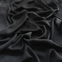 China Largest Manufacturer Design Abaya Chiffon Fabric/Nida Fabric/Formal Black Fabric/Muslim Chiffon Fabric