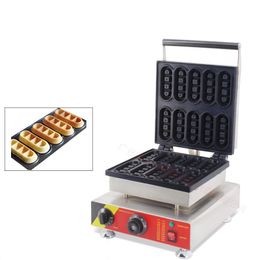 Commercial NP-513 electric waffle maker bar shaped waffle making machine square shaped waffle oven popular snack equipment