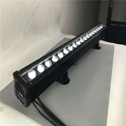 6pcs single led Individually controlled outdoor led lights wall washer 18*10w 4in1 wall washer waterproof rgbw led wall wahser