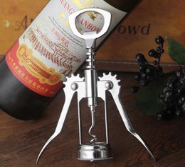 Wine beer bottle opener Stainless steel metal strong Pressure wing Corkscrew grape opener Kitchen Dining Bar accesssory SN1940