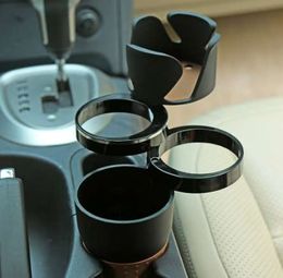 Multifunction Car Drinking Bottle Holder Rotatable Water Cup Holder Sunglasses Phone Organizer Storage Car Interior Accessories