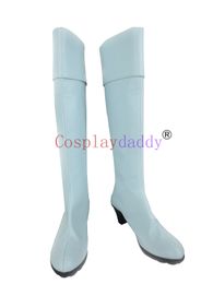 Sliver Soul Imai Nobume White Girls High Heel Halloween Cosplay Shoes Boots X002