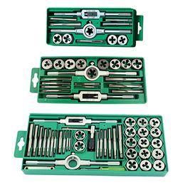 metric system tap and die combo set hand tools tapping wrench die setter suit 12/20/40pcs fast speed hole fine thread
