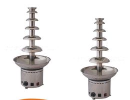 Good Quality with CE certification Electric 6 Tiers Chocolate Fountain Machine For Commercial Wedding Party Hotel Use LLFA