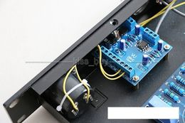 Freeshipping VU Meter Driver Board DB Audio Level Power Amplifier Board DIY KITS for TA7318P DENON